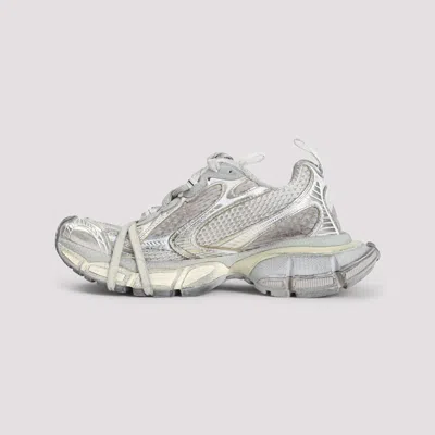 Balenciaga Low Top Sneakers Mesh Upper In Neutral