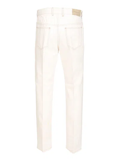 Givenchy Straight Fit Jeans White In White