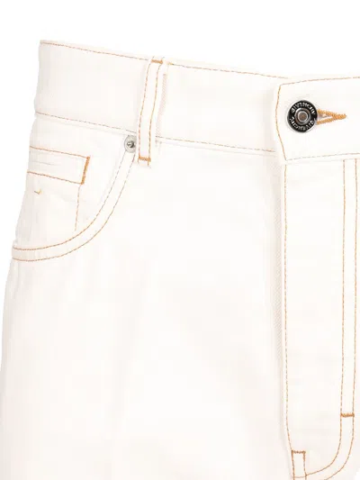Givenchy Straight Fit Jeans White In White
