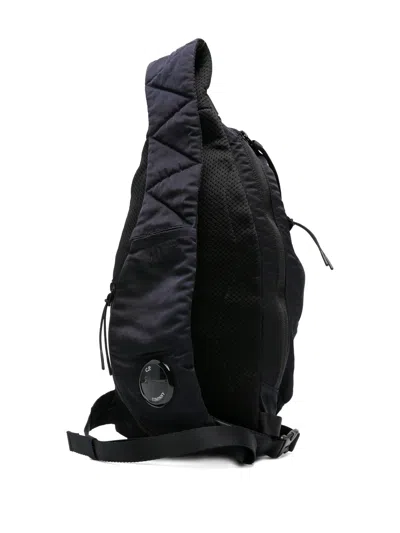 C.p. Company Nylon B Crossbody Backpack Adjustable Strap In Black