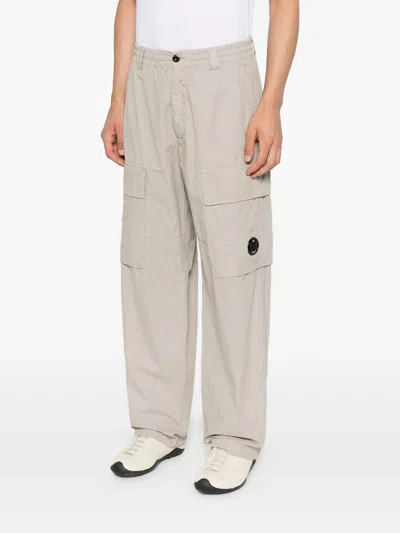 C.p. Company Cp Company Cargo Pant In Microreps Peached In Gray