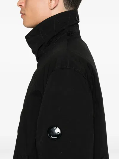 C.p. Company Cp Company Outerwear Long Jacket In Twill In Gray
