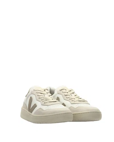 Veja Sneakers V-90 Ot White Taupe In White