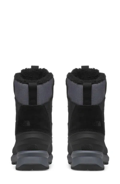 The North Face Chilkat V400 Waterproof Hiking Boot In Black