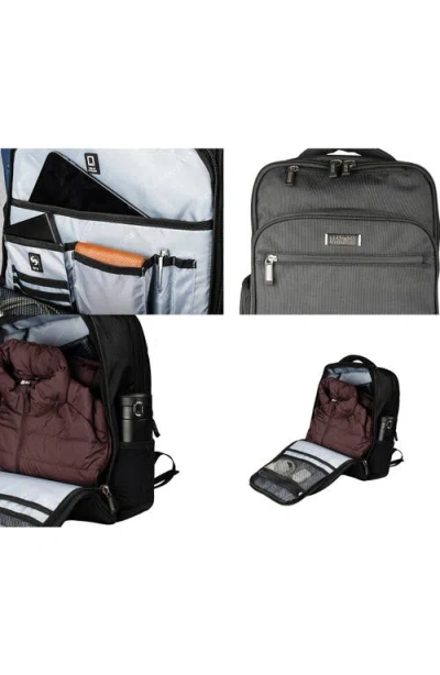 Kenneth Cole Brooklyn Backpack In Black