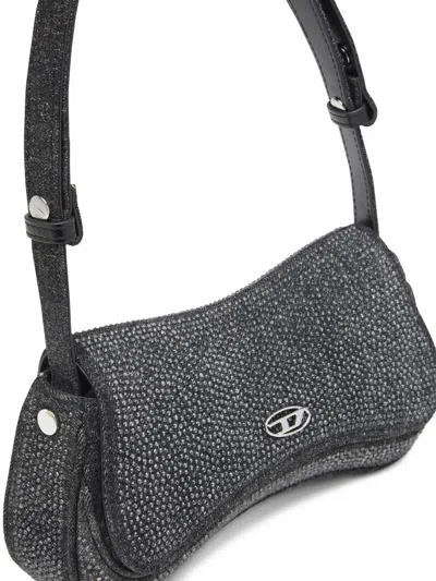 Diesel Play-clutch In Crystal Denim In Gray