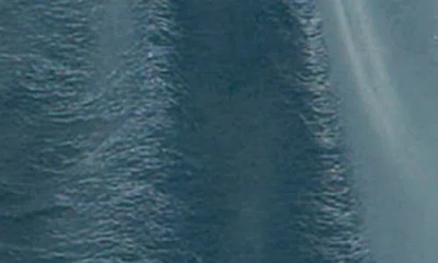 Grey Lab Shiny Faux Leather Shorts In Blue