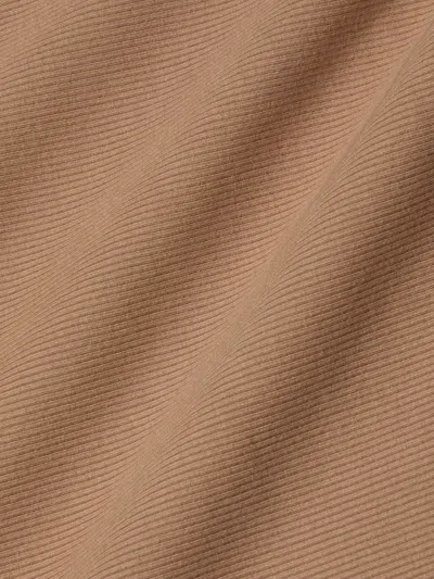 L Agence Adira Scoopneck Tank Top In Cappuccino In Brown