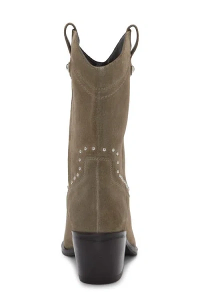 Lucky Brand Women's Cesiet Studded Cowboy Boots In Brown