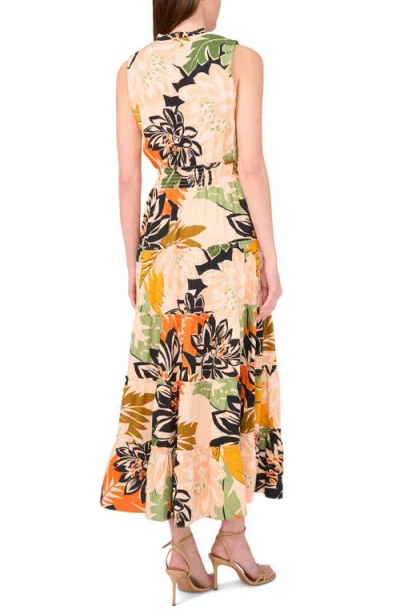 Halogen ® Tiered Smocked Maxi Dress In Multi