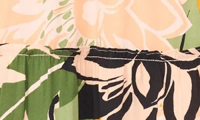 Halogen ® Tiered Smocked Maxi Dress In Multi