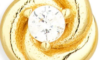 Argento Vivo Set Of 2 Assorted Stud Earrings In Gold