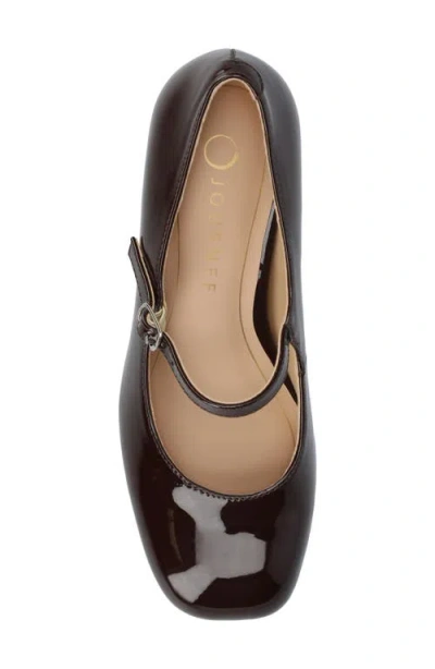 Journee Collection Okenna Womens Square Closed Toe Block Heel Pumps In Brown