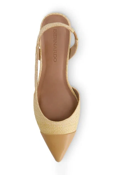 Bernardo Footwear Monroe Two-tone Slingback Pump