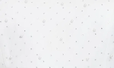 London Times Women's Long-sleeve Illusion Midi Dress In White