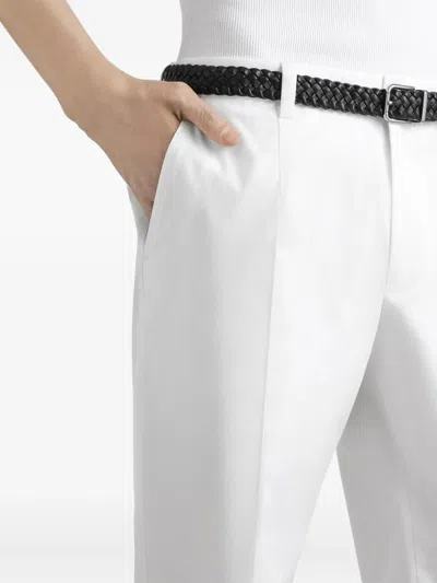Dolce & Gabbana Straight-leg Trousers In Gray