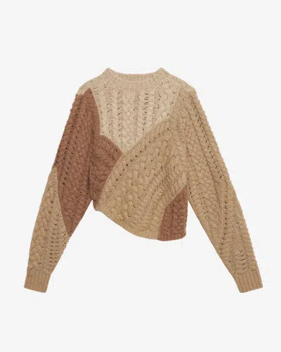 Isabel Marant Étoile Isabel Marant Etoile Patchwork Daryl Sweater In Gray