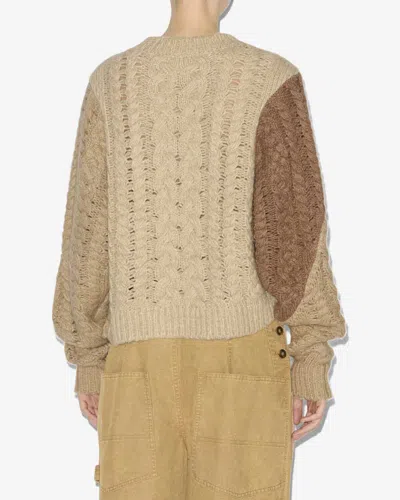 Isabel Marant Étoile Isabel Marant Etoile Patchwork Daryl Sweater In Gray