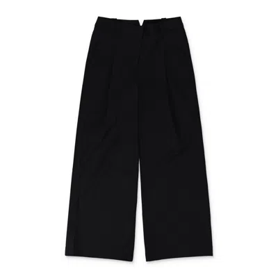 Fung Lan And Co. Black Suit Trousers In Black