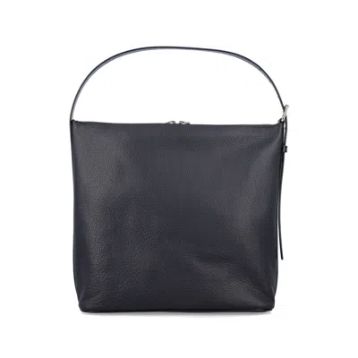 Apc A.p.c. Women Vera Leather Shoulder Bag In Black