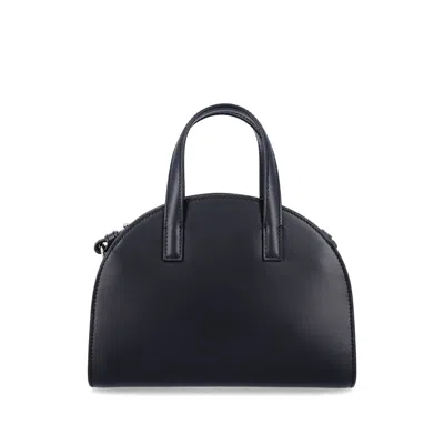 Apc A.p.c. Curved Silhouette Tote Bag In Black