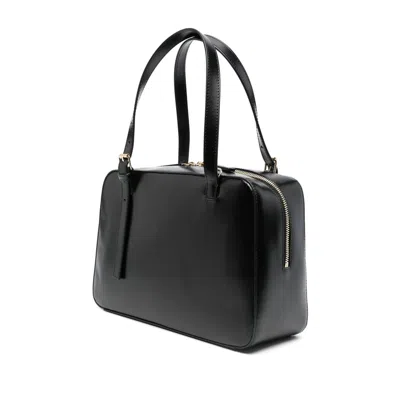 Apc A.p.c. Black Shoulder Bag With Versatile Carrying Options In Black
