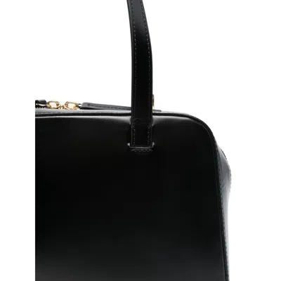 Apc A.p.c. Black Shoulder Bag With Versatile Carrying Options In Black
