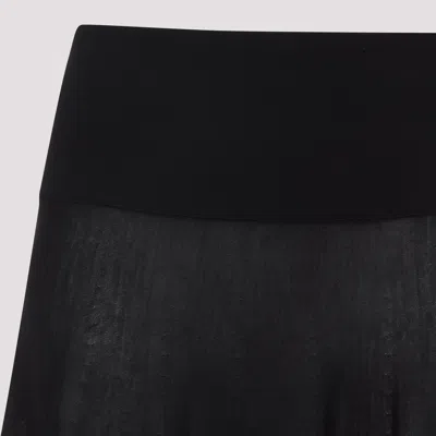 Alaïa Alaia Merino Wool Maxi Skirt In Black