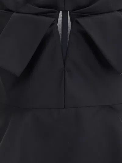 Alexander Mcqueen Silk Blend Corset In Blue