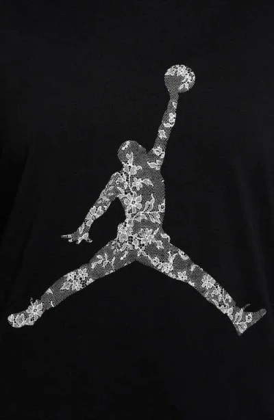 Jordan Mpv Cotton Graphic T-shirt In Black
