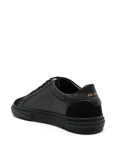 Axel Arigato Atlas Leather Sneakers In Black