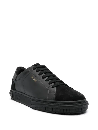 Axel Arigato Atlas Leather Sneakers In Black