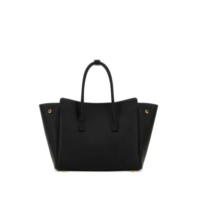 Balenciaga Women's Carry All Hampton Mini Leather Bag In Black