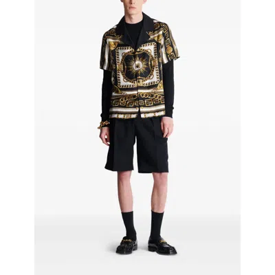 Balmain Shirt With Logo In Multi