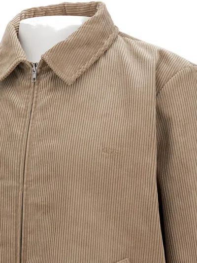 Apc Blouson Gilles Jacket In Brown