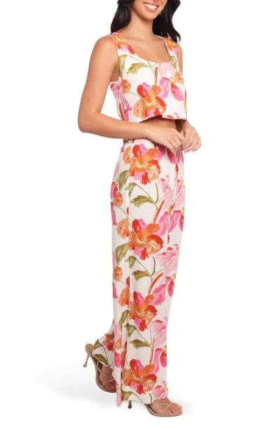 Petal And Pup Petal & Pup Saffra Wide Leg Pants In Multi