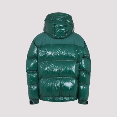 Casablanca Down-filled Relaxed Fit Puffer Jacket In Green