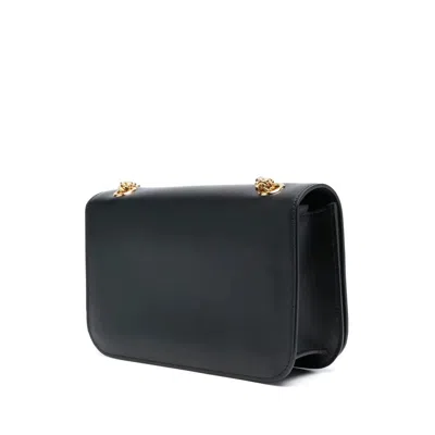 Celine Black Triomphe Frame Medium Bag For Women In Black
