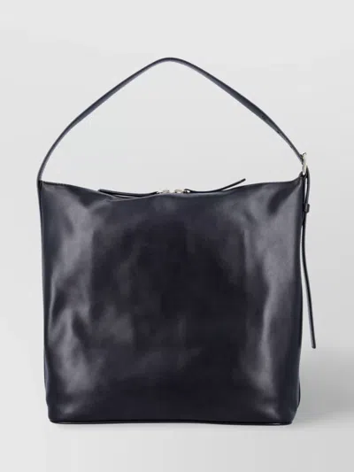 Apc A.p.c. Women Vera Leather Shoulder Bag In Black