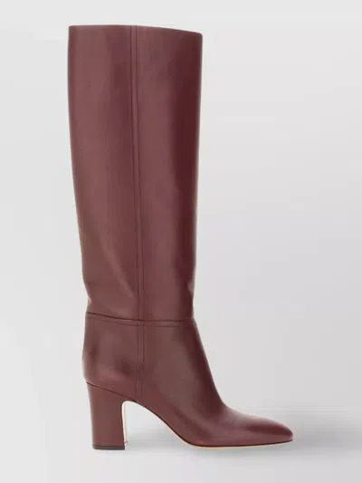 Paris Texas Lavinia Boot 75 High Heels Boots In Bordeaux Leather