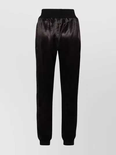 Dsquared2 Track Pants In Techno Fabric In Brown