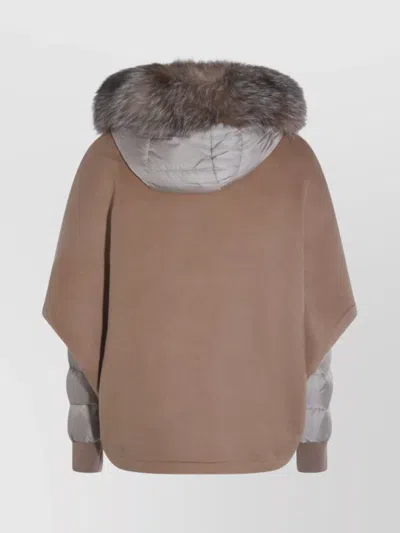 Moorer Pegaso-cwr Jacket In Brown