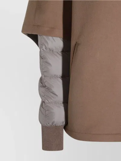 Moorer Pegaso-cwr Jacket In Brown