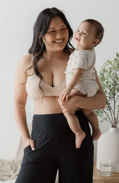 Kindred Bravely Sublime Contour Maternity & Nursing Bra-sizing Available From B-d Cup In Neutral