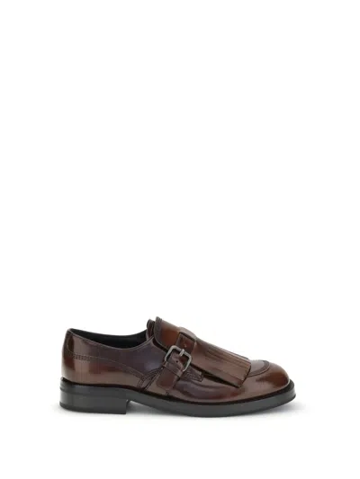 Church's Piper Leather Monk Shoes In Brown