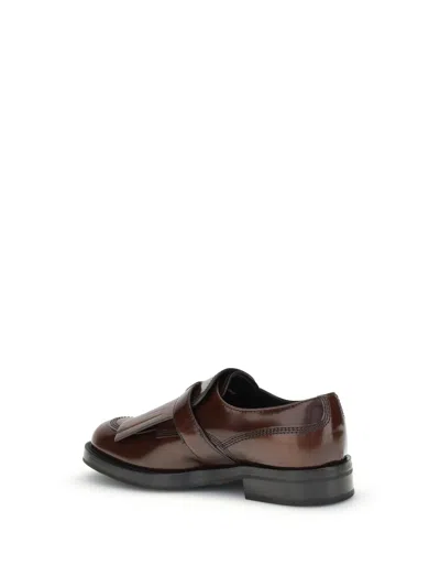 Church's Piper Leather Monk Shoes In Brown