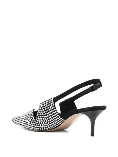 Coperni Star Cut Out Kitten Heel Pumps In Black