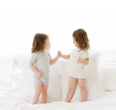 Ely's & Co. Embroidered Cherry Collection In Neutral