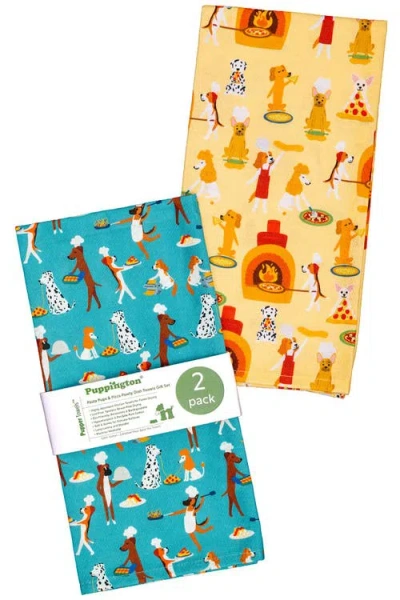 Puppington Dog Kitchen Towels