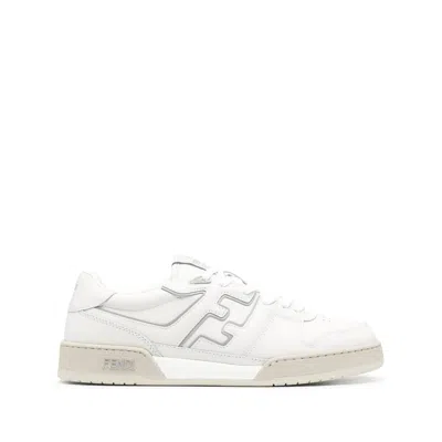 Fendi Match Sneakers In White